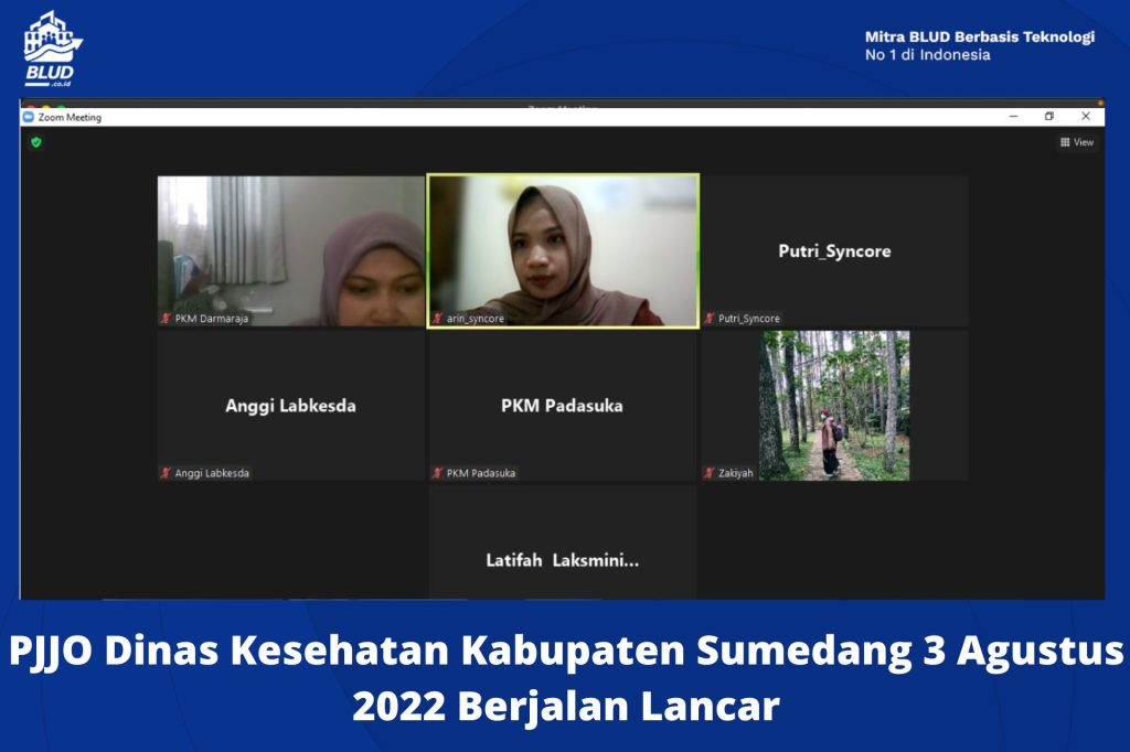 PJJO Dinas Kesehatan Kabupaten Sumedang 3 Agustus 2022 Berjalan Lancar