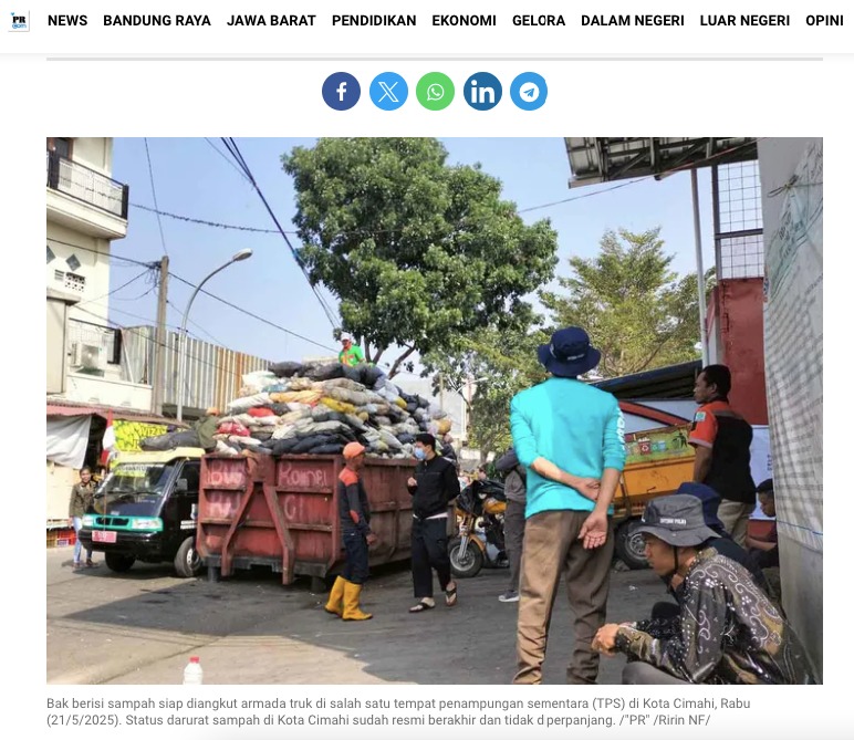 Langkah Strategis Kota Cimahi Melalui Pengelolaan Sampah Berbasis Warga dan Transformasi BLUD 2