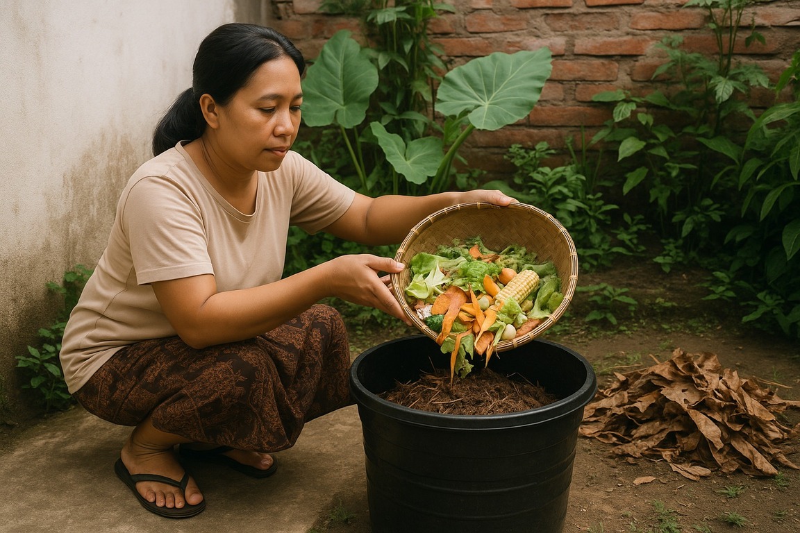 Ubah Sampah Dapur Jadi Emas Hitam: Panduan Mudah Membuat Kompos Sendiri