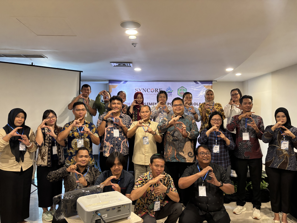 Foto bersama seluruh peserta pelatihan (dok: Syncore Indonesia)