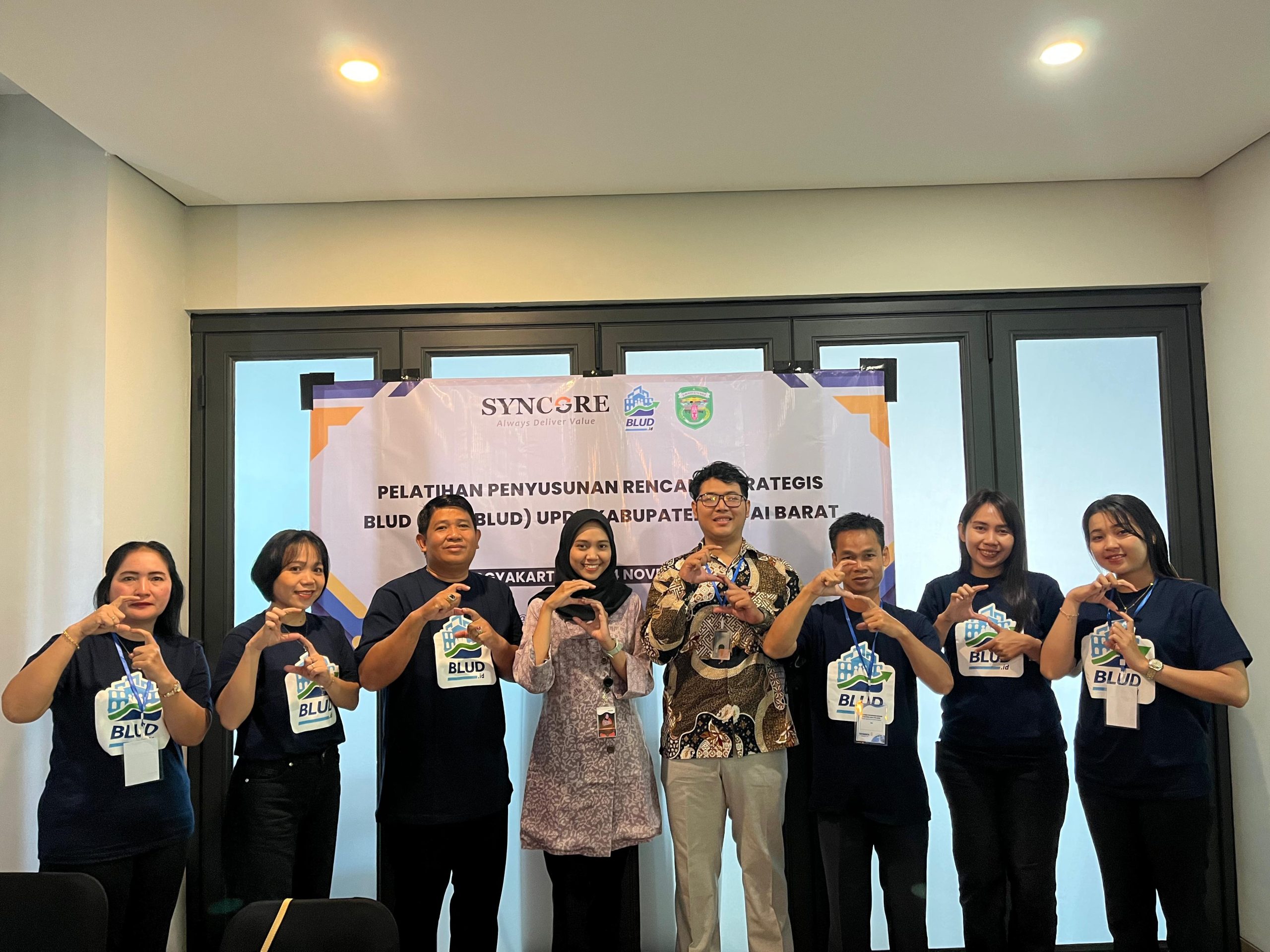 Foto bersama peserta Pelatihan Renstra UPDB Kutai Barat, doc: Syncore Indonesia